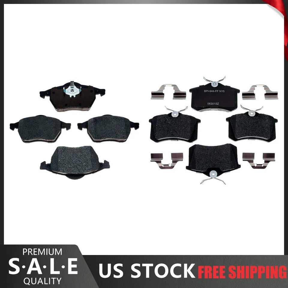 Pastillas de freno metálicas delanteras y traseras R-Line 1998 1997 1996 Foto 1 de 4