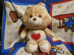 Vintage 1983 Kenner Care Bears Tenderheart 13" Stuffed Plush Red Heart - Picture 1 of 2