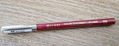 Delineador de labios Milani Color Statement - # 02 rojo verdadero Foto 1 de 2