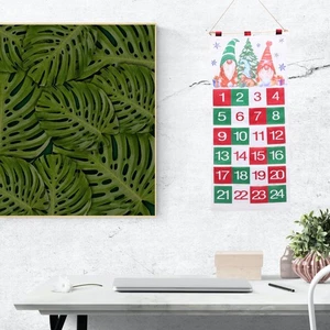 Calendar Pendant Festive Countdown Calendar Wall Door Hanging Decoration - Picture 1 of 18