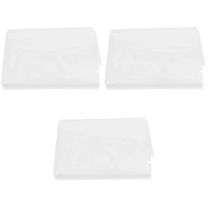 3 Piezas Funda Lluvia Transparente, Universal -Cubierta, - Imagen 1 de 12