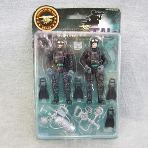 Excite US Navy Seals Action Figures 3.75inc Posable Soldiers Warriors - Picture 1 of 16