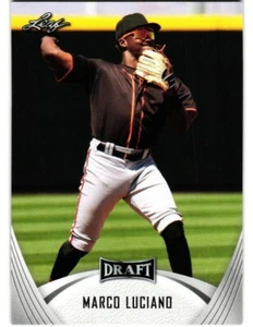2021 Marco Luciano Leaf Draft Rookie - San Francisco Giants - Picture 1 of 2