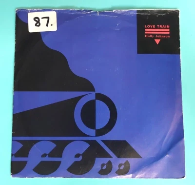 HOLLY JOHNSON - MCA 1306 - LOVE TRAIN / MURDER IN PARADISE 1989 (1113) - Image 1 of 4