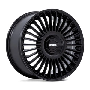 22x10 +35 F,22x11.5 +40 R,Rotiform GRZ RC202 5x112,5x120 Black Wheels (Set of 4) - Picture 1 of 3