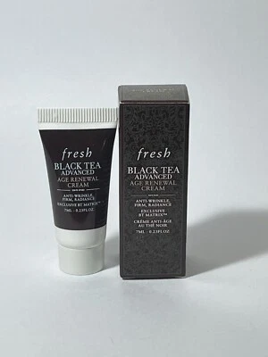 Fresh Black Tea Advanced Age Renewal Cream Mini Travel Size 7ml/0.23oz NIB - Image 1 of 2
