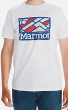 Marmot Men's Americana Tee shirt Color White Size XXL  NWT short sleeve New USA