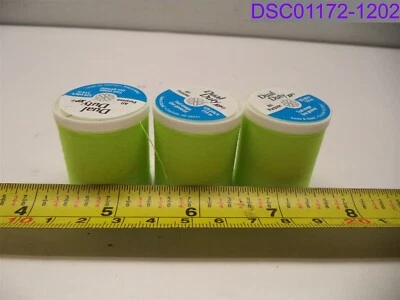 Qty = 3: Coats & Clark Dual Duty 125 Yard Spools Neon Yellow Thread S900-9271 - Image 1 of 4