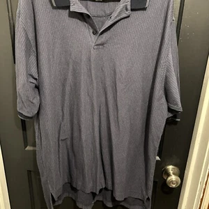 Vintage Nike Poloshirt Blau Herren Gr. XXL Kurzarm 100% Baumwolle Kragen Peru - Bild 1 von 5