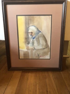 original John Stoumbis watercolor painting  - Picture 1 of 5