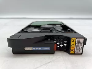 EMC 450GB SAS 15K 3.5" HDD w/Caddy, 005048957, 118032655 - Picture 1 of 4