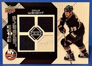 2008-09 UD Black Diamond Jerseys Doug Weight New York Islanders Game-Used SP - Picture 1 of 2