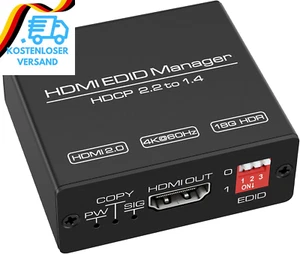 HDMI EDID Manager 4K Prophecy Emulator Edid-Kopierer Programmierbare Verstärkung - Bild 1 von 12