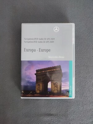 DVD Navigation Mercedes-Benz Audio 50 APS NTG2.5 EUROPA 2009 A1718273459 TÜRKIS - Bild 1 von 4