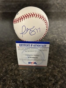 Plaxico Burress Signed Baseball PSA Certified Autograph Giants Auto - Picture 1 of 5