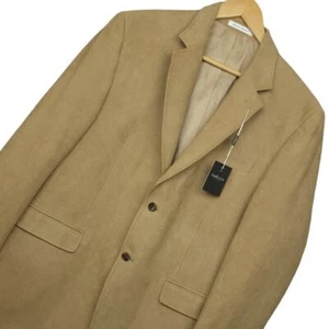 Van Heusen Men's 100% Polyester Jacket Coat Blazer Size 42R Tan NWT $200 - Picture 1 of 24