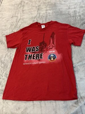 Kennedy Space Center T-Shirt Size M Endeavour STS-133 I Was There Space Shuttle - Image 1 of 4