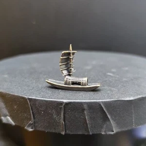 Pure copper simulation sailboat fish tank bonsai micro landscape ornament - Picture 1 of 10