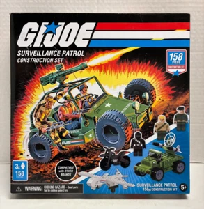GI Joe SURVEILLANCE PATROL 158 Pc Construction Set w/Figures NEW Hasbro 2020 - Picture 1 of 6