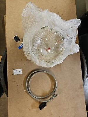 GLAS-COL 0412 3000mL 3L con NUEVO 3 mástiles tela fibra de vidrio manto calefactor 500W 115V Foto 1 de 4