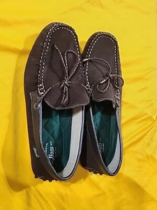 GH Bass Men’s Black Suede Leather Slip On  MOCCASINS Driving Shoes Size 8 New - Picture 1 of 16