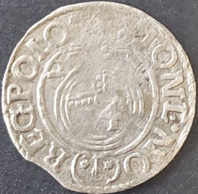 POLAND LITHUANIAN COMMONWEALTH 3 POLTORAK/POLKER SIGISMUND III. VASA 1621 KM#41 - Image 1 of 4