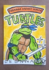 Donatello TMNT Sketch Card Aceo Teenage Mutant Ninja Turtle Comic Book Art