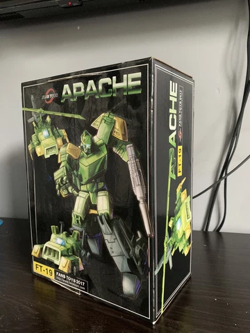 FansToys Transformers FT19 FT-19 Apache G1 Springer Action Figure Cover