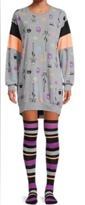 Disneys Nightmare Before Christmas Crew Women's Sleepshirt Knee Socks, 2XL New - Picture 1 of 1