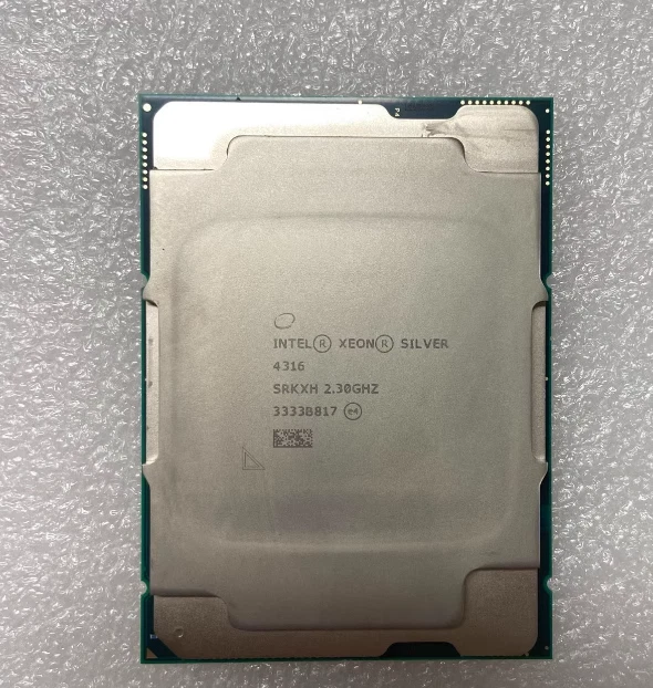 Intel Xeon Silver 4316 CPU 20Cores 2.3GHz 30MB 150W  server processor- - Image 1 of 1