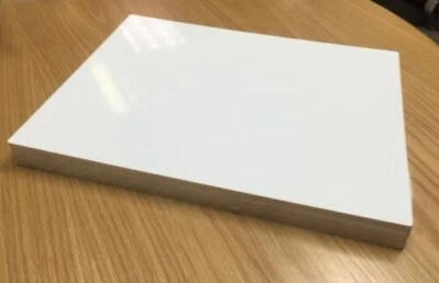 Paneles fotográficos metálicos Chromaluxe 8x10" cantidad 25, esquina cuadrada blanca brillante, envío gratuito Foto 1 de 3