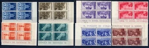 ITALIA REP. - 1946 - Avvento della Repubblica - Serie completa MNH** - Imagen 1 de 2