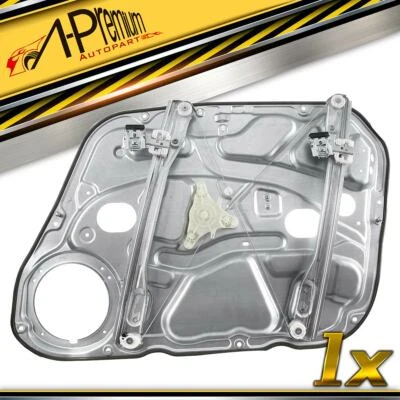 Regulador de janela frontal esquerda A-Premium com motor 2 pinos para Kia Rio Rio Rio 5 2006-2011 - Imagem 1 de 4
