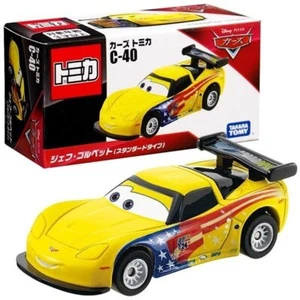 Takara Tomy Disney Tomica Diecast Car - PIXAR CARS C-40 Jeff Gorvette (Standard) - Picture 1 of 2