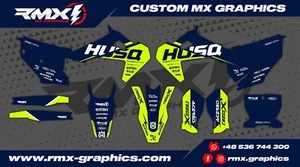 Calcomanías gráficas Husqvarna TC FC 2019 2020 2021 2022 pegatinas decoración - Imagen 1 de 1