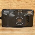 Vintage Nikon Nice Touch Zoom Black 35Mm Point & Shoot Film Camera - For Parts
