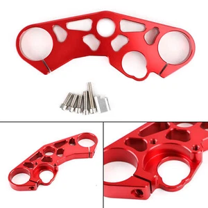 Top Superiore Triplo Morsetto Albero per SUZUKI GSXR 600 750 GSXR 1000 NEW H7 H7 - Foto 1 di 12