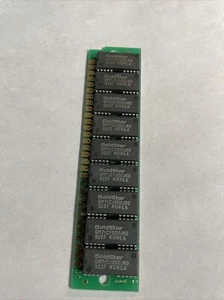 Vintage Goldstar GM71C1000J60 1MB 30-Pin SIMM Ram 9-Chip GT-3009 Module @CPU26 - Picture 1 of 2