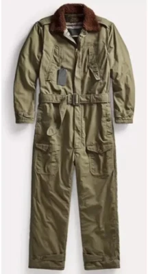 RRL Ralph Lauren Limited Edition Fully Lined Military Flight Suit-MEN-M-RARE - Image 1 of 4