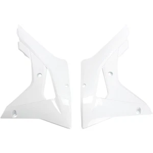 UFO Radiator Covers - CRF450RX - White | HO04683-041 - Picture 1 of 1
