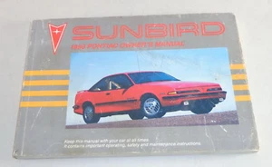 Manual Del Propietario Pontiac Sunbird Stand 1990 - Imagen 1 de 1