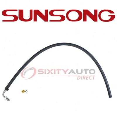 Sunsong Power Steering Return Line Hose for 1980-1982 Ford E-250 Econoline jg - Image 1 of 4