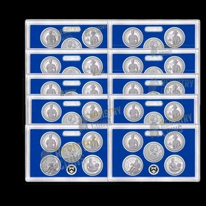 Lot 10x 2025 S Proof Clad American Women Quarters 5 coin Set With Box and COA - Picture 1 of 10