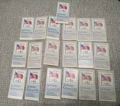 Scott #BK219, (29c)  "G" Old Glory, Booklet of 10,  ( LOT OF 19-BOOKS) NEW - Image 1 of 4