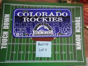 Colorado Rockies Nummernschild Neu Vintage MLB Lot J - Bild 1 von 7