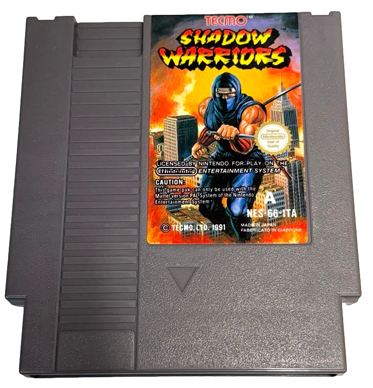 Shadow Warriors Nintendo NES PAL *Cartridge Only* - Image 1 of 3