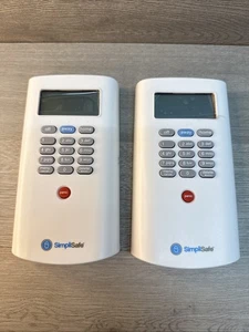 LOT OF TWO (2) Simplisafe Keypads - KP1000 - 1st Generation - Picture 1 of 4
