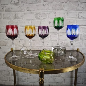 WMF Cristal Cabinet Weinglas Römerglas Kristall Trinkglas bunt Bar Set WeeNTAGE - Bild 1 von 14