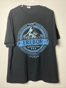 Lord Of The Rings Erebor National Park Hobbit Shirt 2XL - Picture 1 of 10