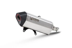 Vespa GTS 125 iGET 20-24 Scorpion Escape Serket Acero Inoxidable Deslizable RVE219SEO - Imagen 1 de 14